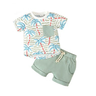 Fashion Personality Summer New Boys' Casual Suit