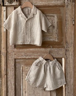 Baby Leisure Home Outing Cotton Suit - MomiDream