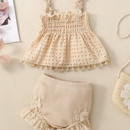 Baby Girl Infant Fashion Two-piece Suit