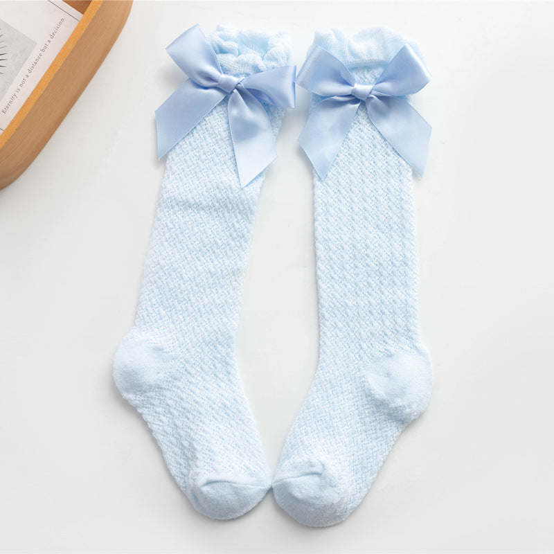 Mesh breathable over the knee mosquito socks - MomiDream