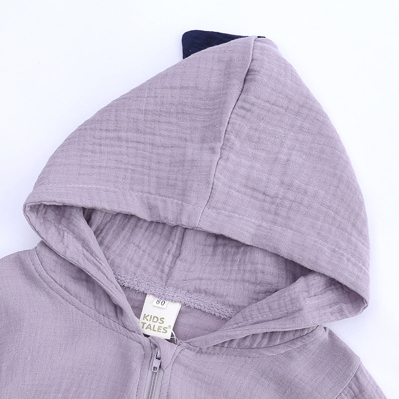 Rabbit Ears Baby Romper - MomiDream