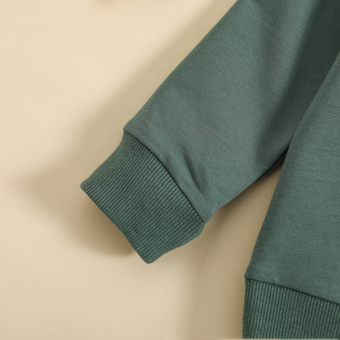 Boys' Solid Color Suit Round Neck Sweater Trousers - MomiDream