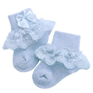 BOW LACE baby socks