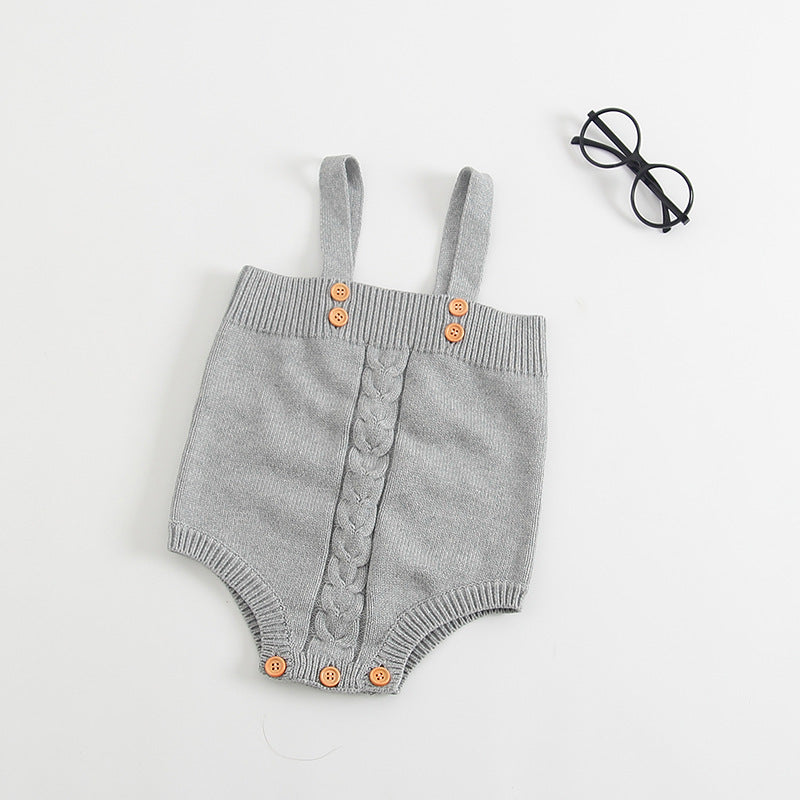 Knitted baby onesies - MomiDream
