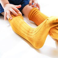 Children's long cotton socks