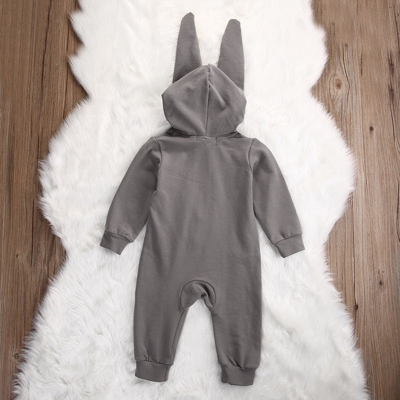 Rabbit Ears Baby Romper - MomiDream