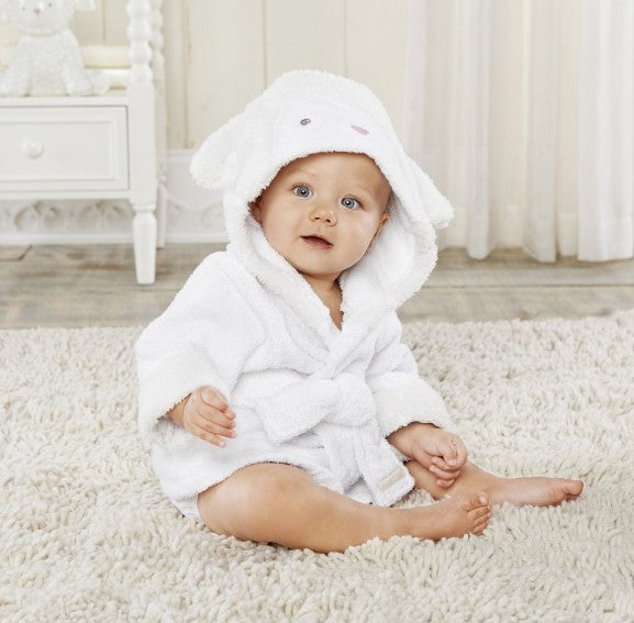 Children's Hooded Absorbent Animal-shaped Bathrobe - MomiDream