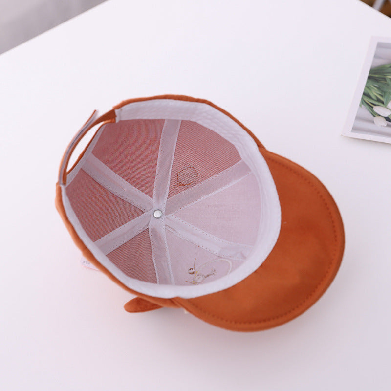 Spring Baby Hat Lovely Cartoon Kids Girl Boy Basket Cap Summer Infant Sunhat - MomiDream