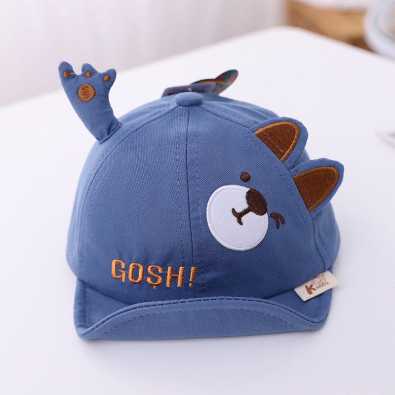 Spring Baby Hat Lovely Cartoon Kids Girl Boy Basket Cap Summer Infant Sunhat - MomiDream