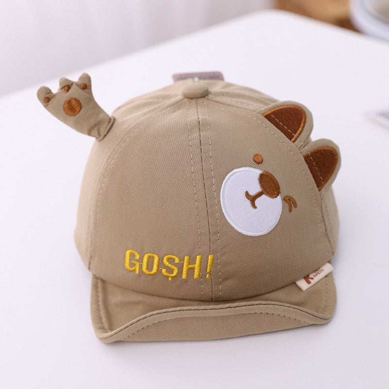 Spring Baby Hat Lovely Cartoon Kids Girl Boy Basket Cap Summer Infant Sunhat - MomiDream