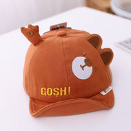 Spring Baby Hat Lovely Cartoon Kids Girl Boy Basket Cap Summer Infant Sunhat