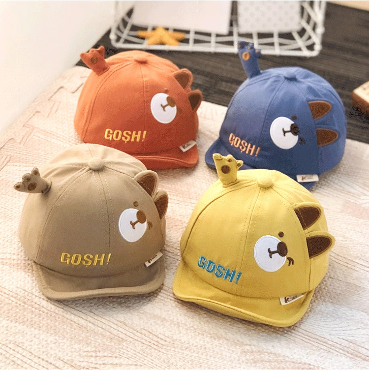 Spring Baby Hat Lovely Cartoon Kids Girl Boy Basket Cap Summer Infant Sunhat - MomiDream