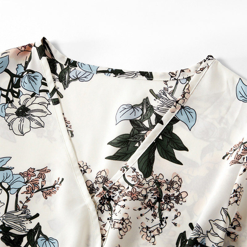 Amazon Sexy Print Top Jumpsuit Jumpsuit Parent-Child Skirt Female Spot Mother Daughter Baby - MomiDream