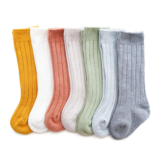 Children's long cotton socks - MomiDream