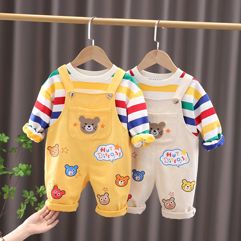 Boys' Top Overalls Suit - MomiDream