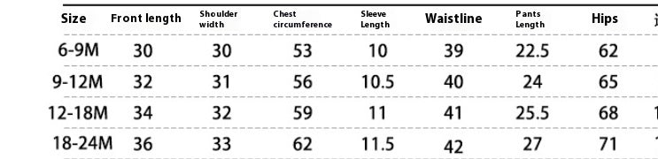 Korean Style Baby Clothes Two-piece Set - MomiDream