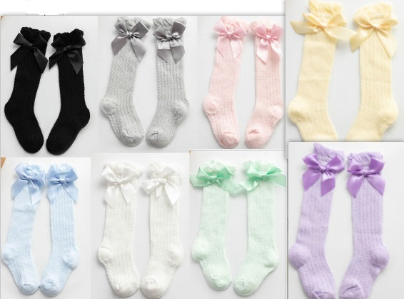 Mesh breathable over the knee mosquito socks - MomiDream