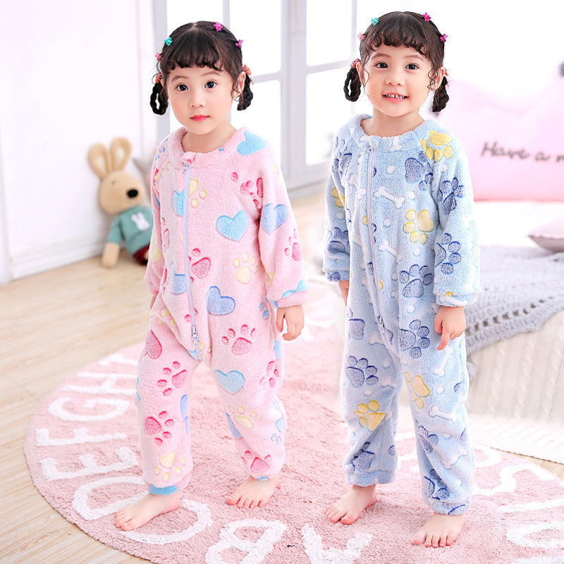 Autumn and winter infant pajamas - MomiDream