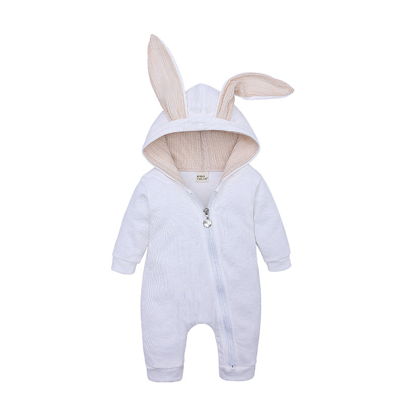 Rabbit Ears Baby Romper - MomiDream