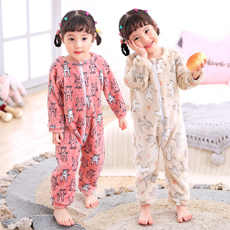 Autumn and winter infant pajamas - MomiDream