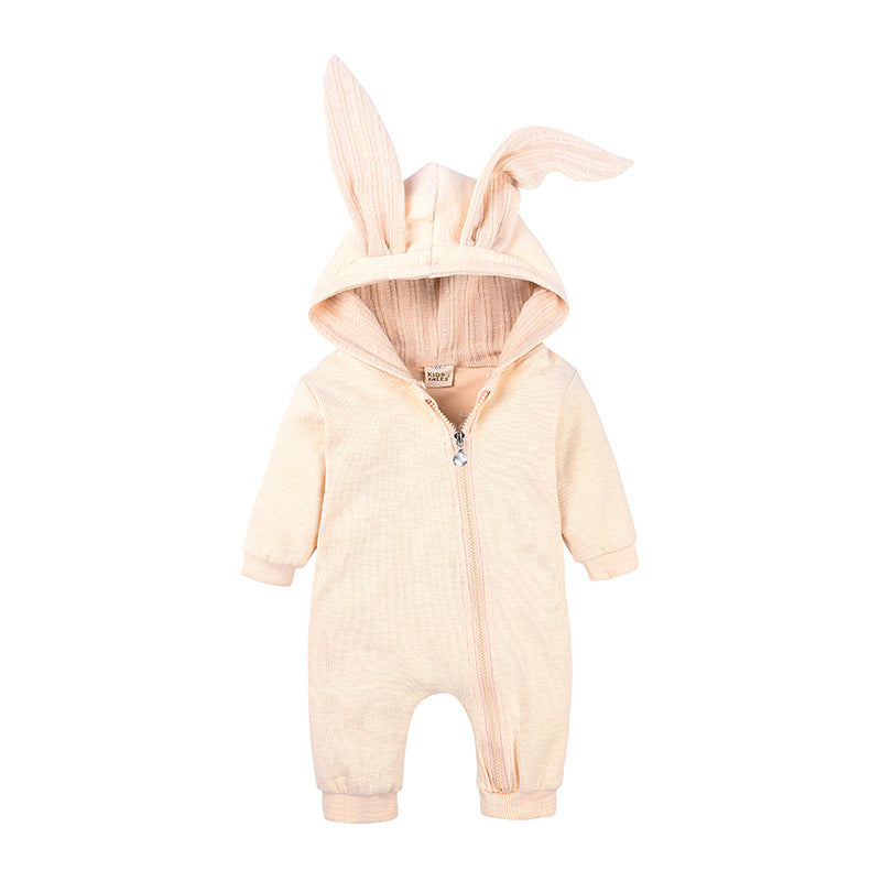 Rabbit Ears Baby Romper - MomiDream