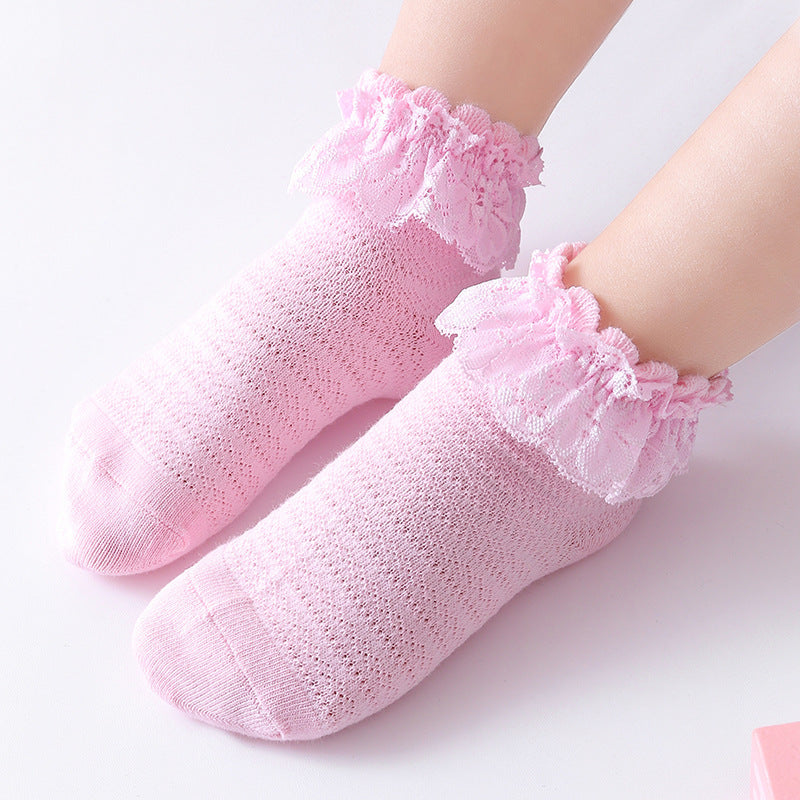 Summer New Girls Lace Socks Lace Socks - MomiDream