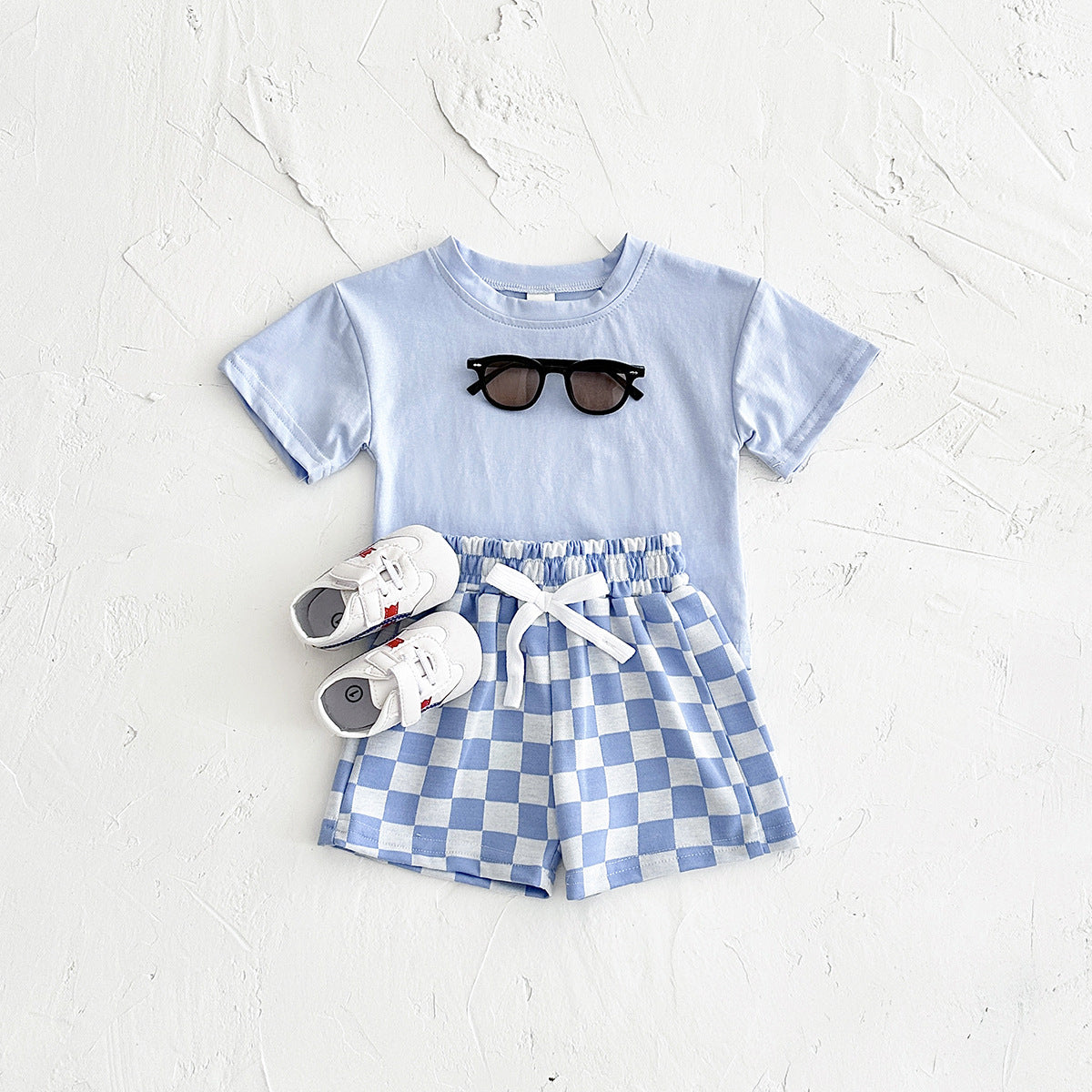 Korean Style Baby Clothes Two-piece Set - MomiDream