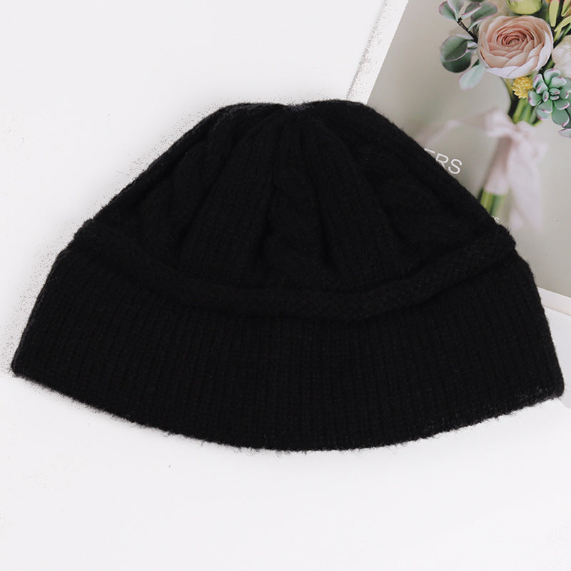 New Japanese Slouchy Knitted Fisherman's Hat Girl - MomiDream