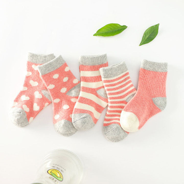 Cotton tube child socks - MomiDream