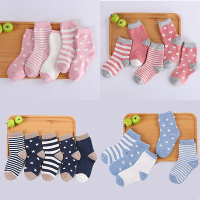 Cotton tube child socks - MomiDream