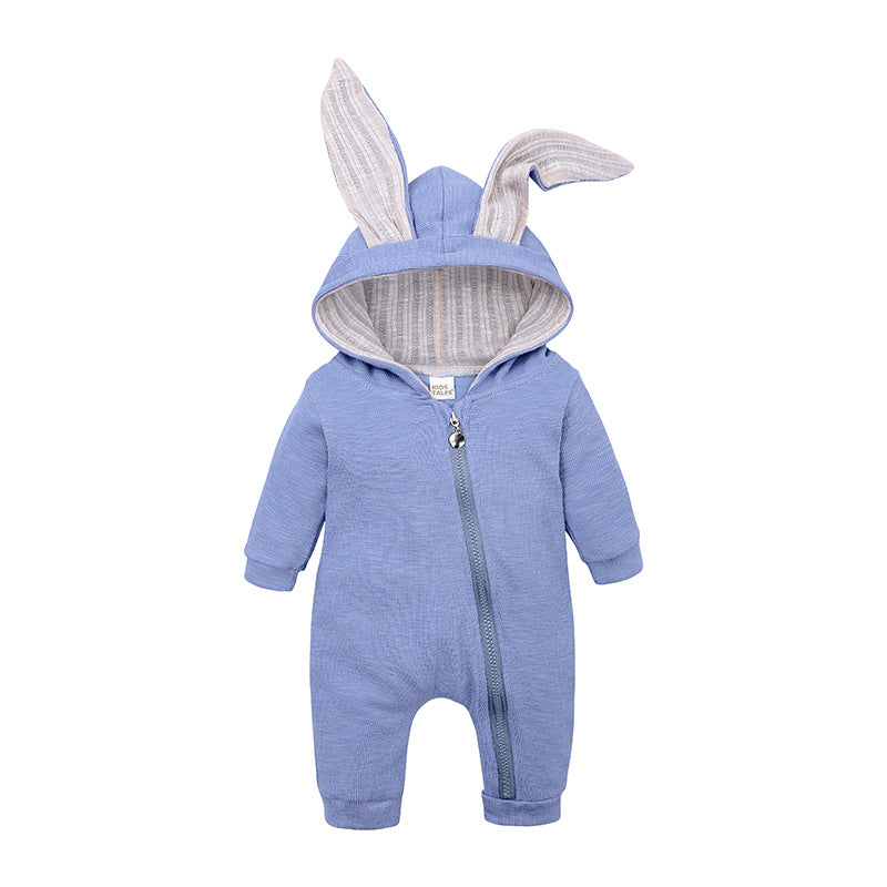 Rabbit Ears Baby Romper - MomiDream