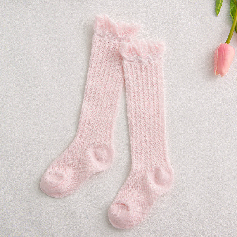 Mesh breathable over the knee mosquito socks - MomiDream