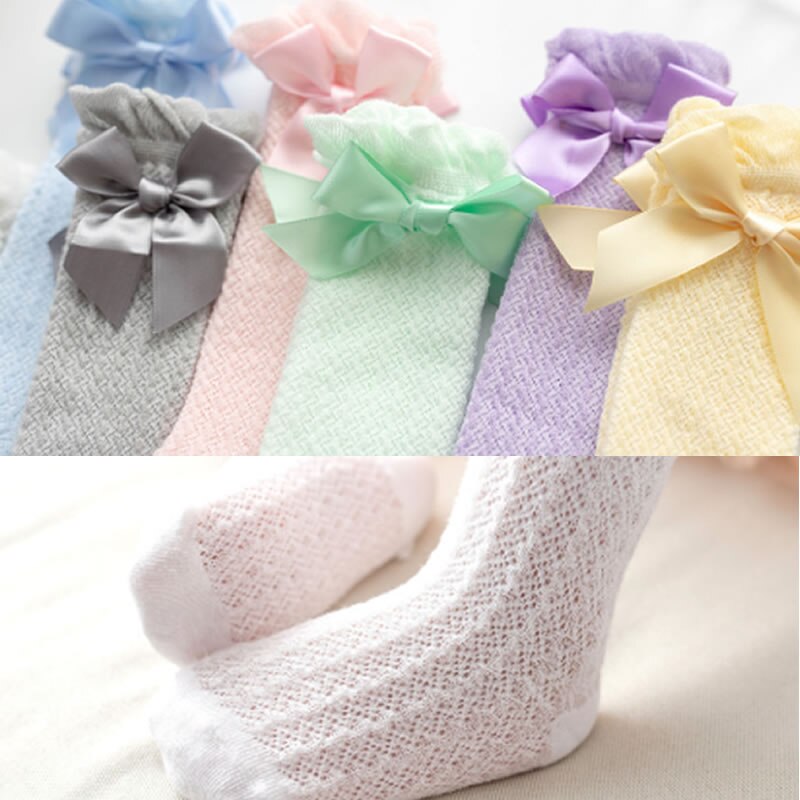 Mesh breathable over the knee mosquito socks - MomiDream