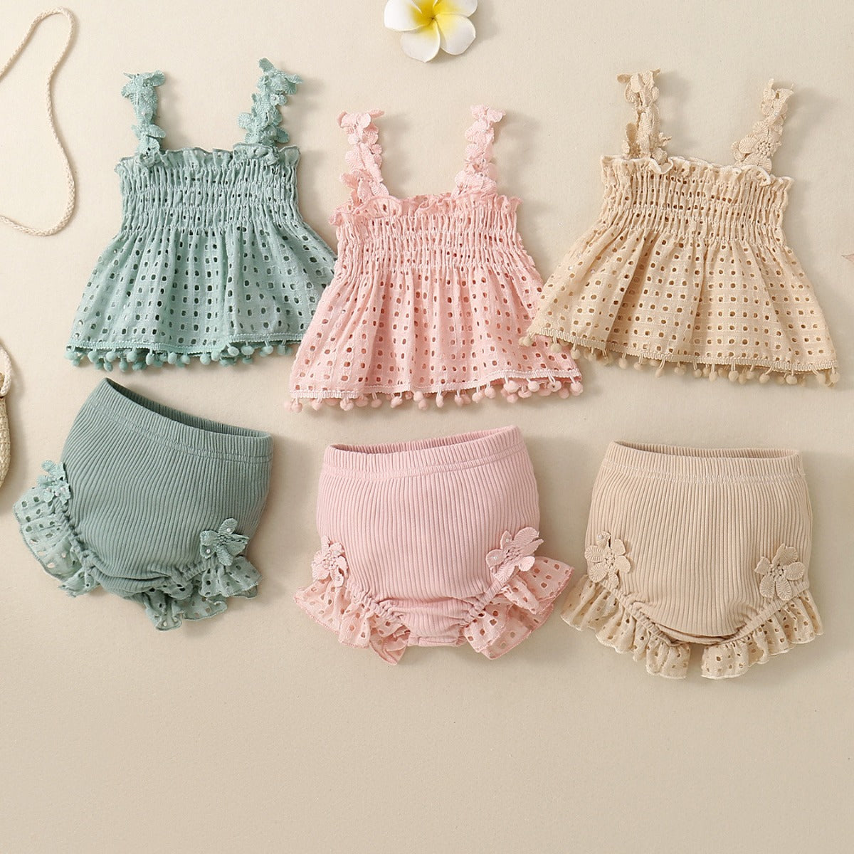 Baby Girl Infant Fashion Two-piece Suit - MomiDream