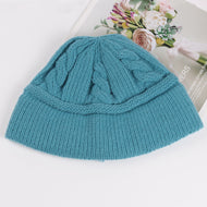 New Japanese Slouchy Knitted Fisherman's Hat Girl