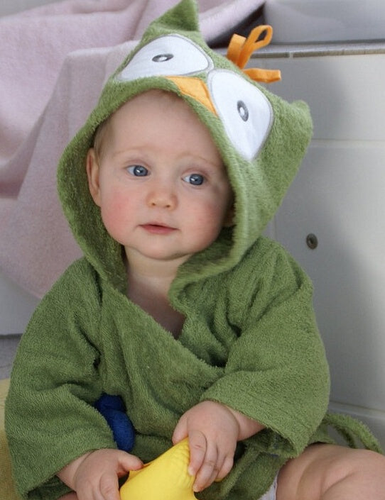 Cartoon Cute Animal Modeling Baby Bath Towels Baby Bathrobes Cotton Children's Bathrobes Baby Hooded - MomiDream