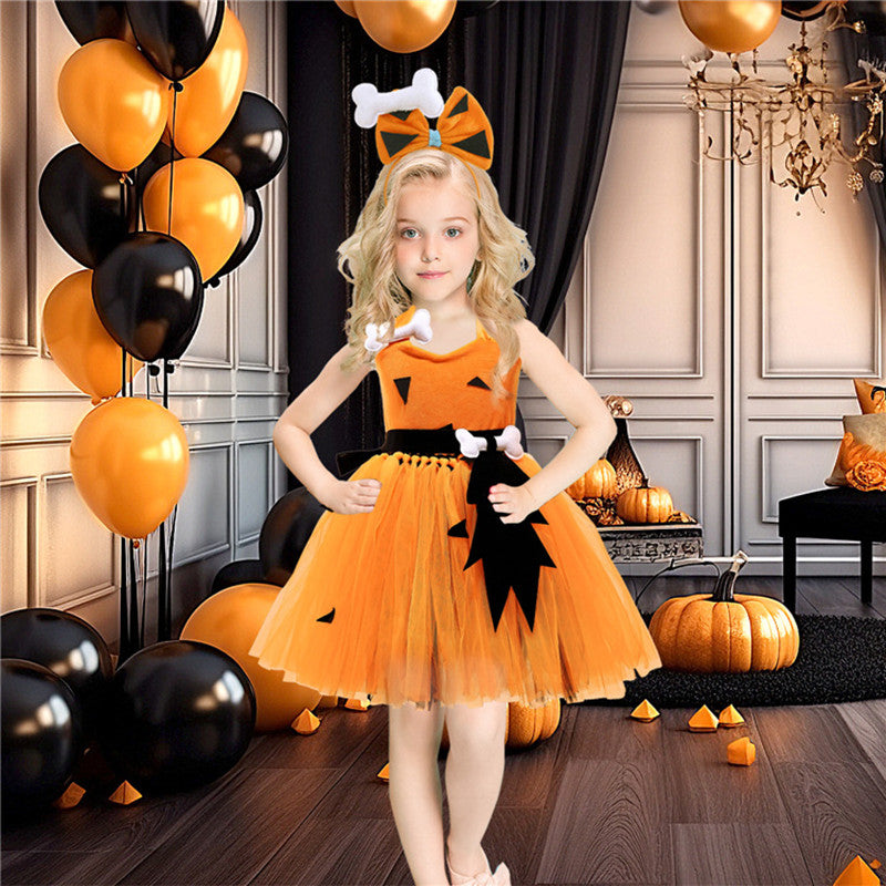 Show Halloween Costume Party Girl Dress - MomiDream