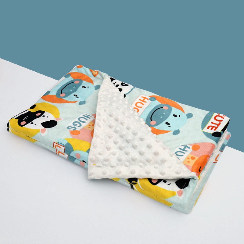 High Quality Baby Blanket Winter Flannel Fleece Flamingo Blanket Infant Swaddle Stroller Wrap For Newborn Baby Bedding Blankets - MomiDream