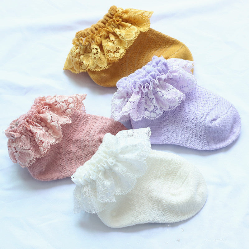 Summer New Girls Lace Socks Lace Socks - MomiDream