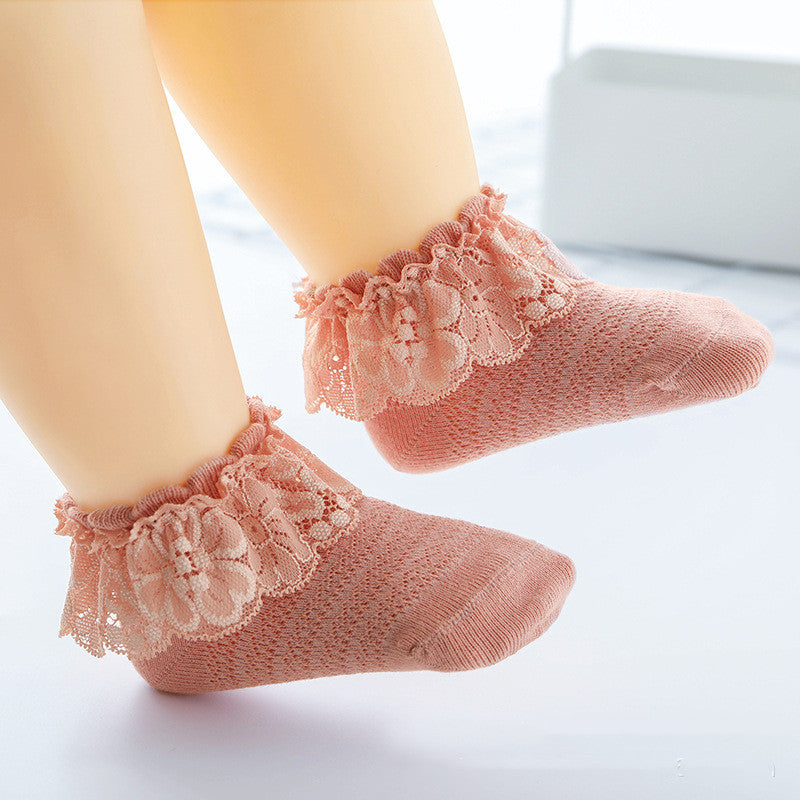 Summer New Girls Lace Socks Lace Socks - MomiDream