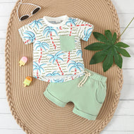 Fashion Personality Summer New Boys' Casual Suit