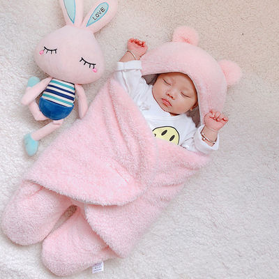 Baby Hold Newborn Thickened Out Wrap Swaddle Sleeping Bag - MomiDream