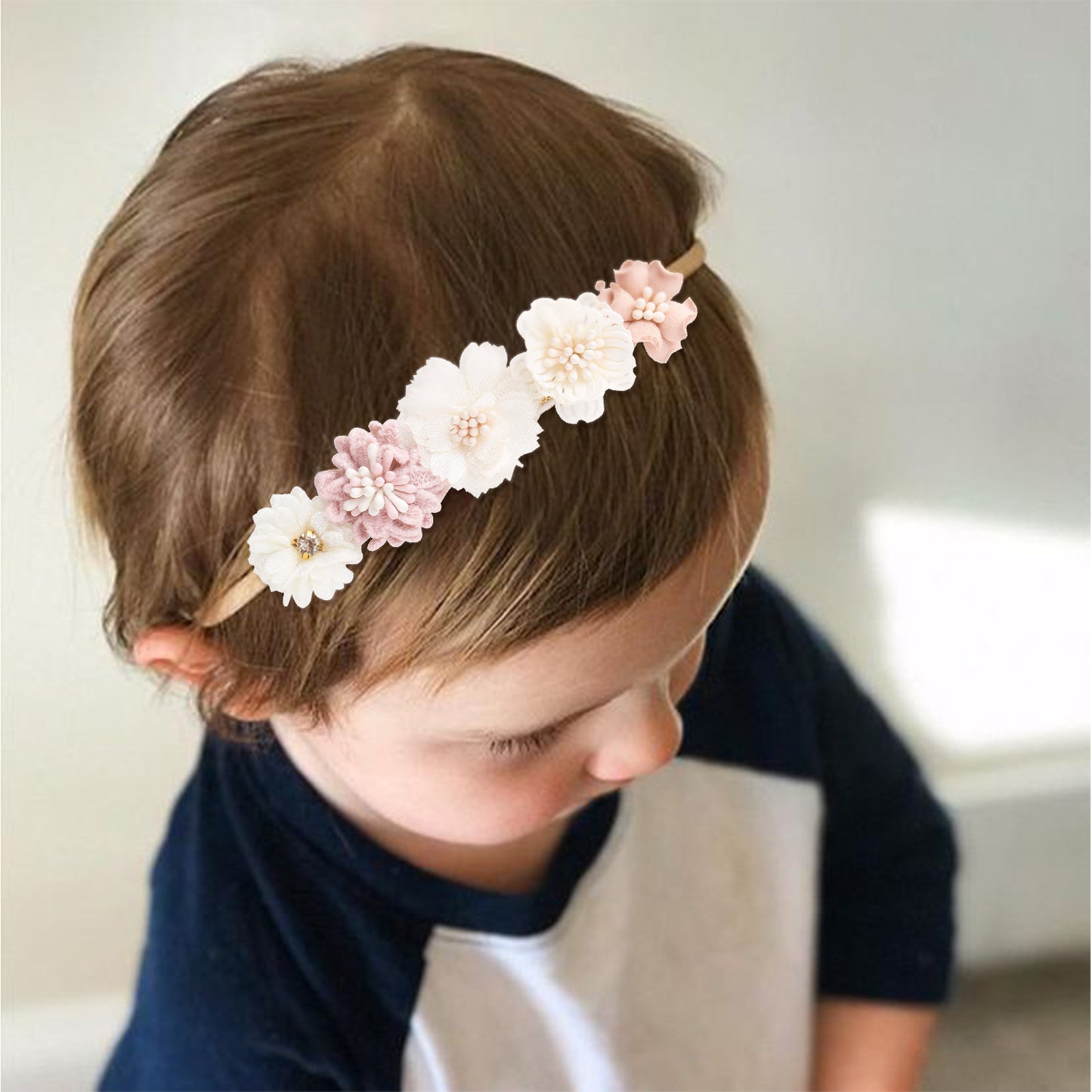 Cute Baby Full Moon Hair Band - MomiDream