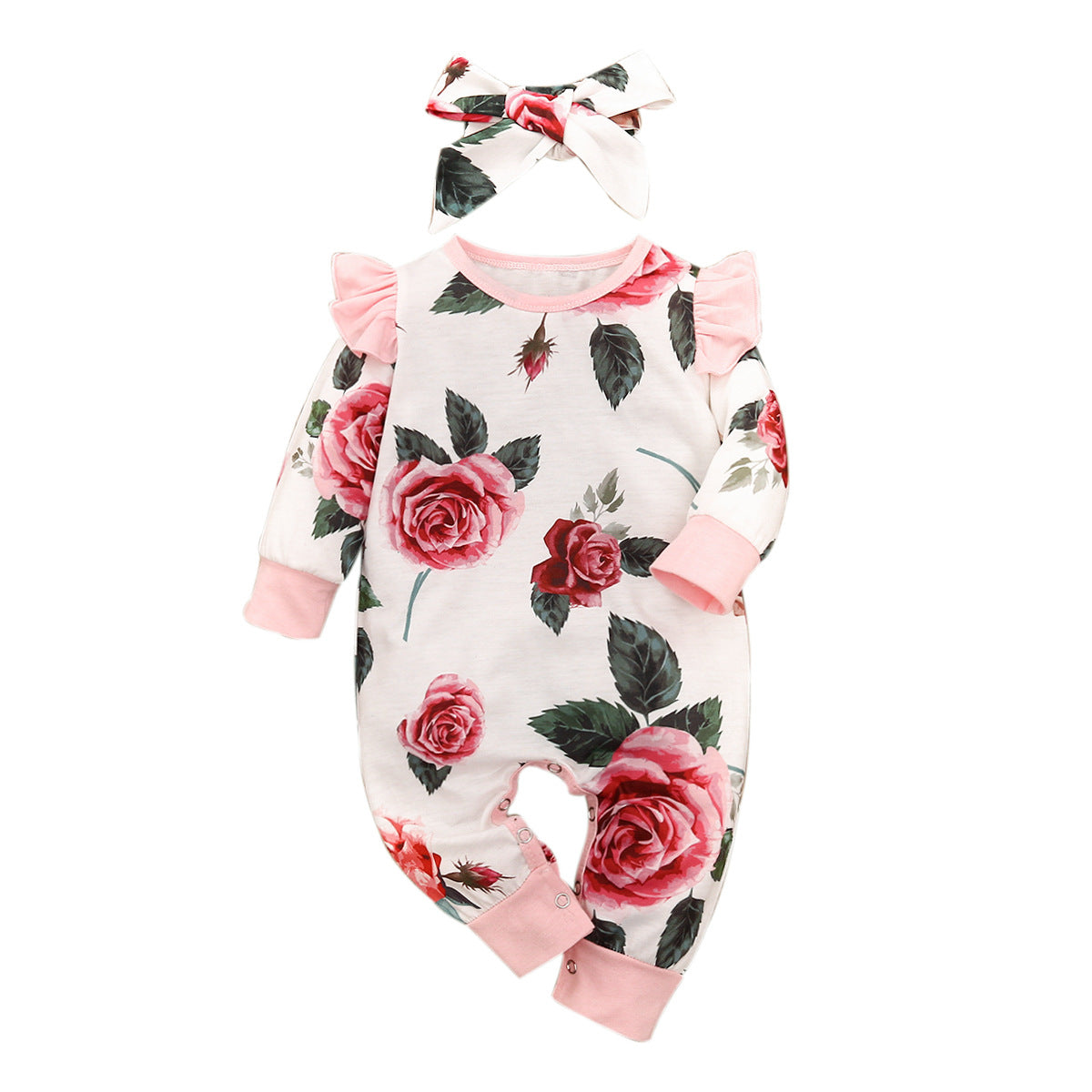 Printed Siamese Romper Clothes Foreign Trade Supply Baby - MomiDream