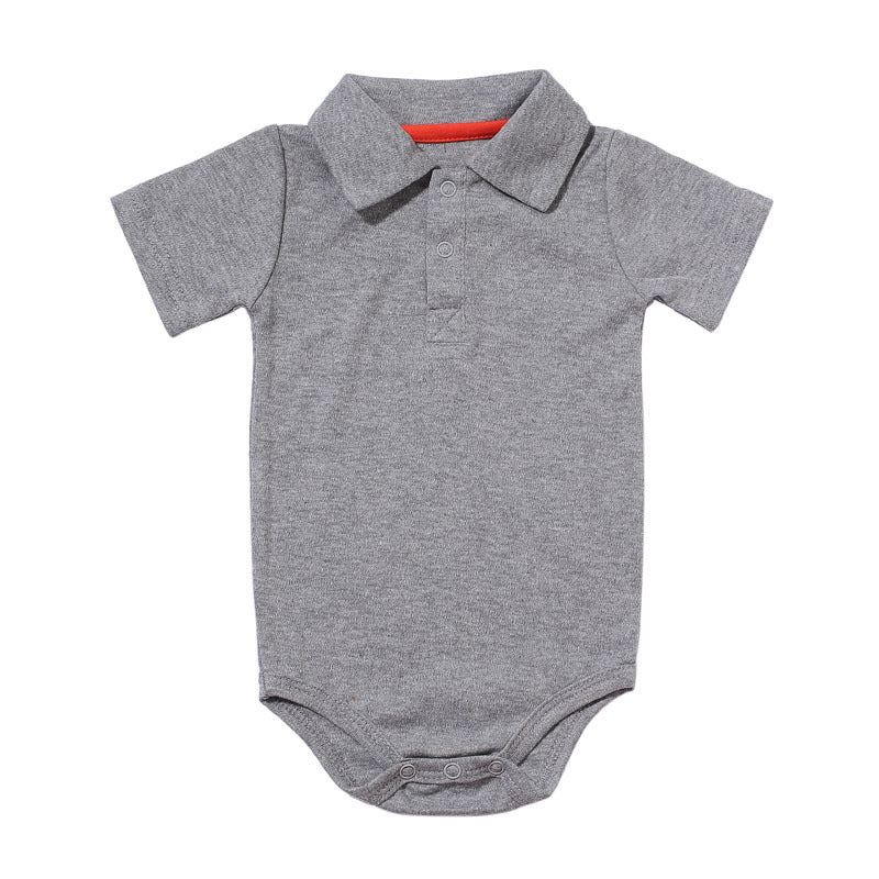 Lapel baby onesies - MomiDream