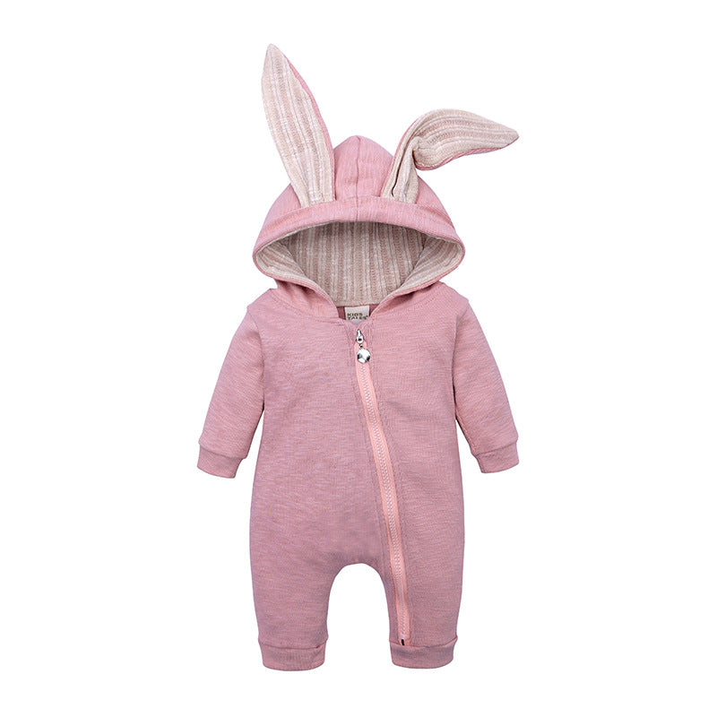 Rabbit Ears Baby Romper - MomiDream