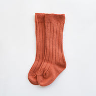 Children's long cotton socks