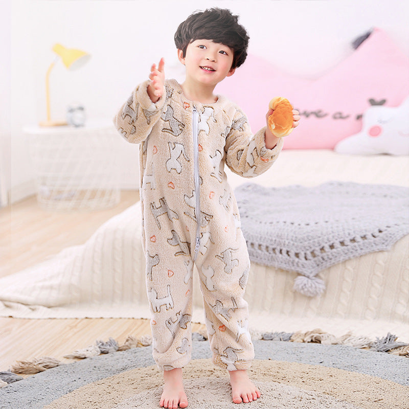 Autumn and winter infant pajamas - MomiDream