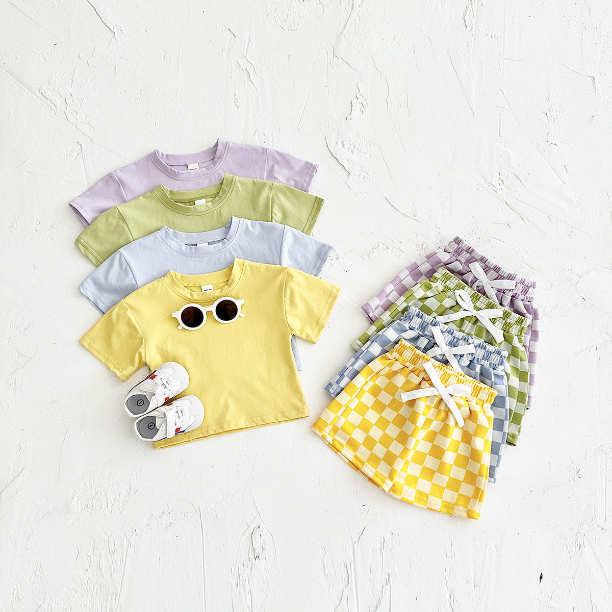 Korean Style Baby Clothes Two-piece Set - MomiDream