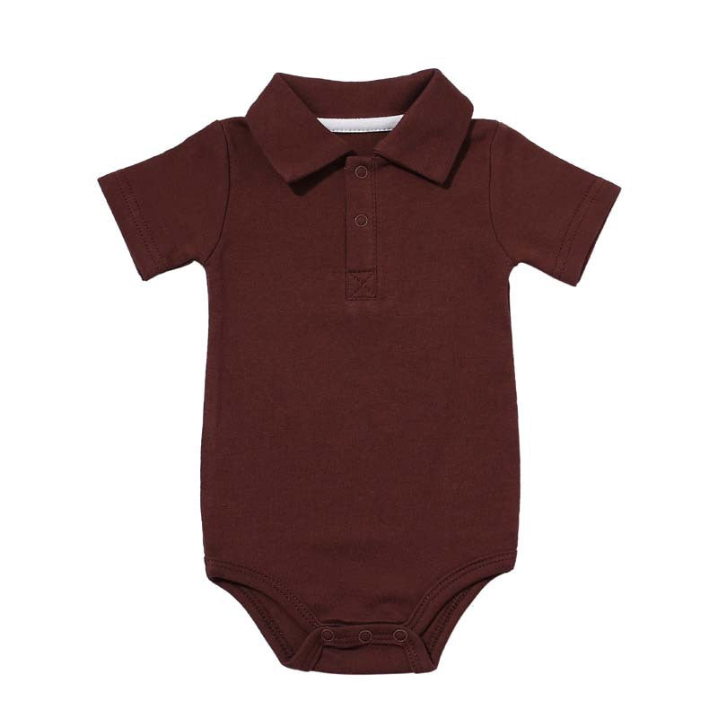 Lapel baby onesies - MomiDream